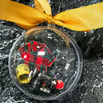 【🎄🎄Najlepší vianočný darček🎅🏻🎅🏻】Vianočné ozdoby na šitie – snehové gule