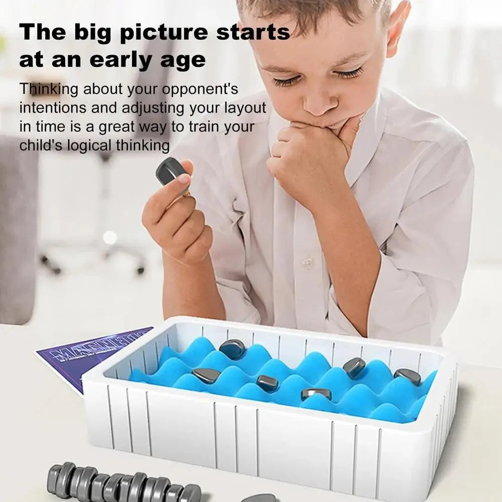 【⚡ Strategická zábava, ktorá preverí vašu koncentráciu】Nápad na darček Horúci výpredaj Magnetická šachová hra