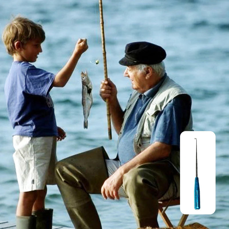 【🎁Druhý kus zadarmo】Odstraňovač kovových rybárskych háčikov s priehľadnou úložnou trubicou