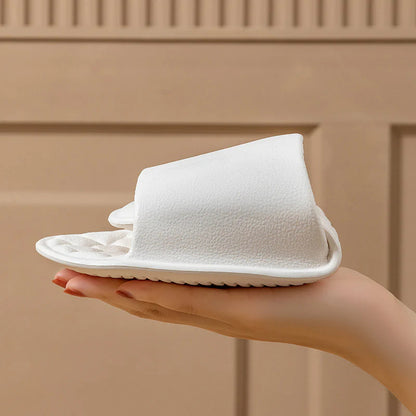 【✨ Pohodlné na nosenie, rýchlo schnú a dajú sa ľahko zložiť do batožiny;】Skladacie, protišmykové jednorazové sprchové papuče