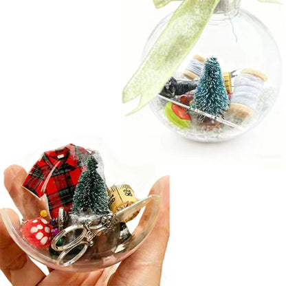 【🎄🎄Najlepší vianočný darček🎅🏻🎅🏻】Vianočné ozdoby na šitie – snehové gule