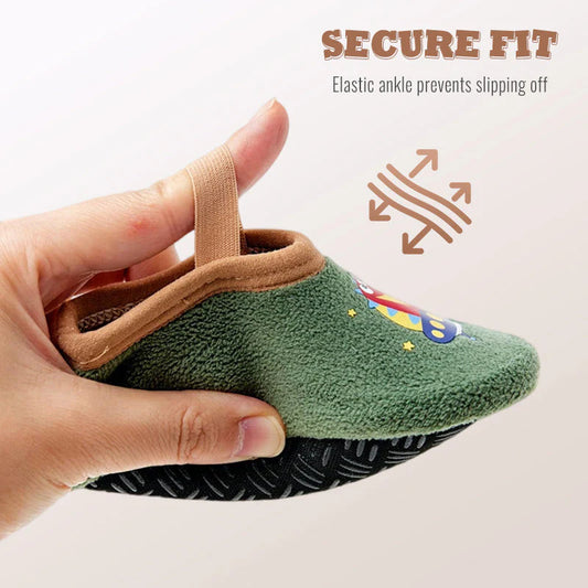 【👶 Bezpečné a teplé, najlepšia voľba pre mamičky】Hrubé a protišmykové podlahové ponožky pre bábätká