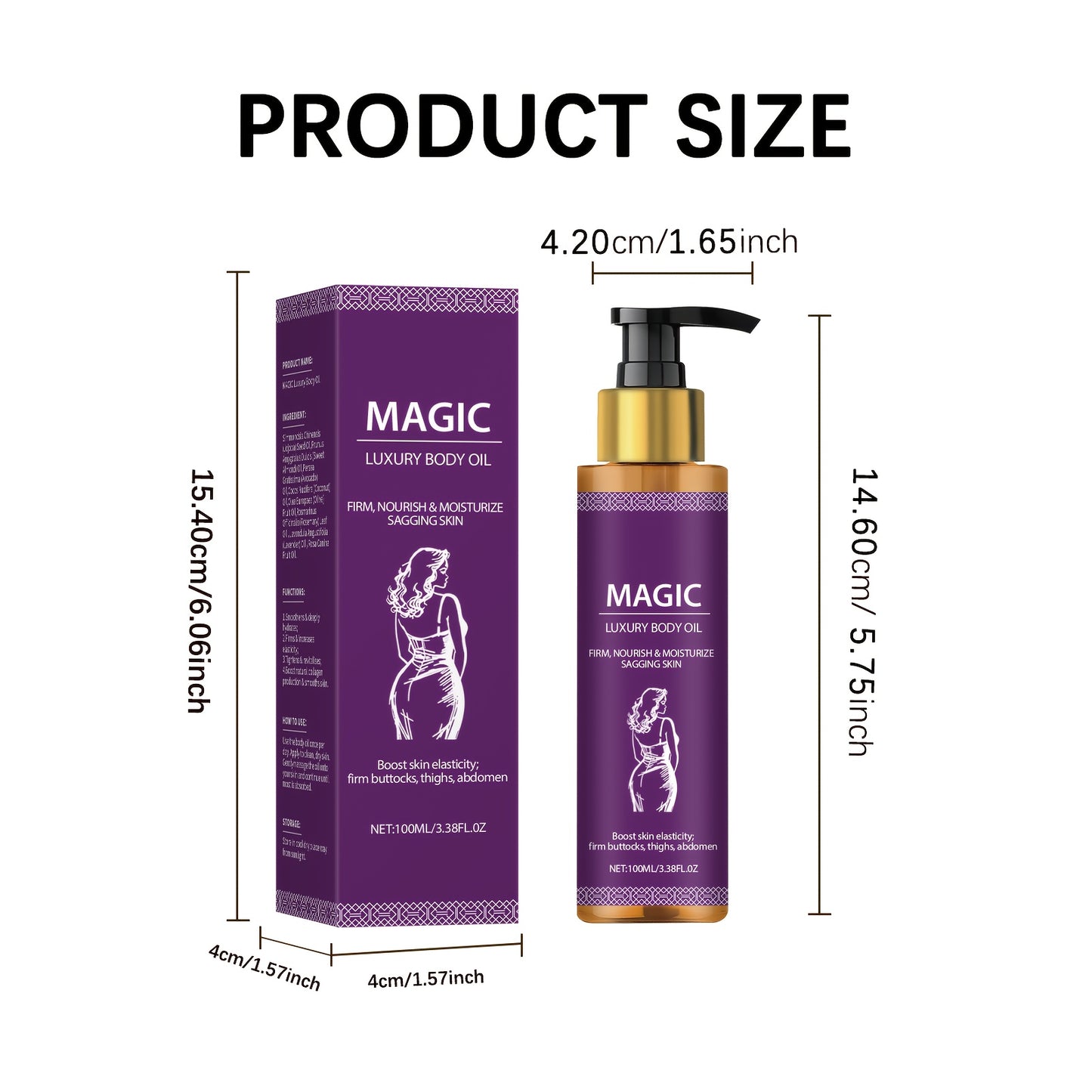 【🎁Druhý kus zadarmo】Moisturizing skin and relieving dryness with magical body care oil