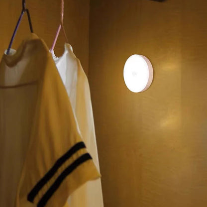 （🔥Kúp 1 získaj 1 zadarmo🔥）Kompaktné nočné svetlo do domácnosti so senzorom pohybu