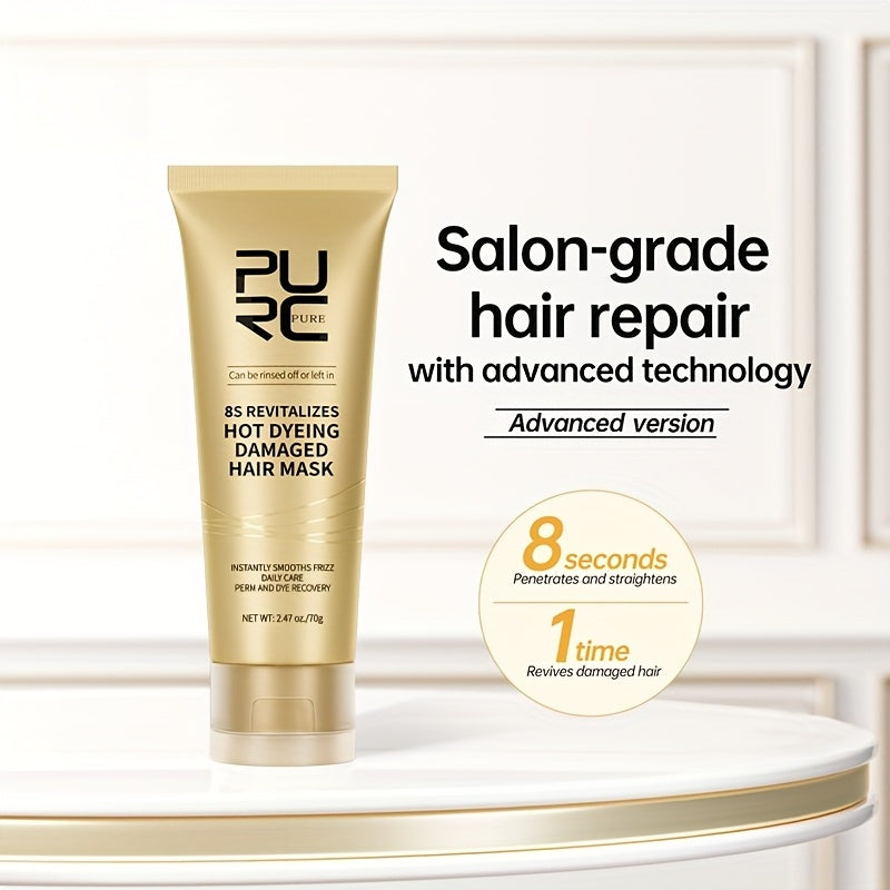 Maska na spálené vlasy bez oplachovania a pary