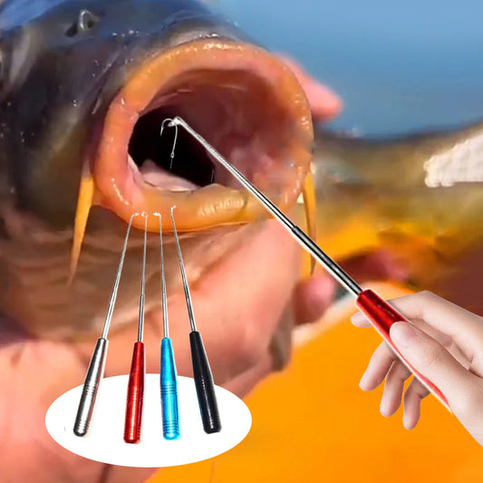 【🎁Druhý kus zadarmo】Odstraňovač kovových rybárskych háčikov s priehľadnou úložnou trubicou