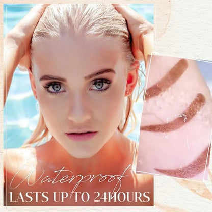 【🎁Druhý kus zadarmo】Sada šablón a pečiatok pre dokonalé obočie