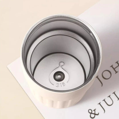 【🌡️ ☕ Vychutnajte si kávu s ľahkosťou pri ideálnej teplote!】Hrnček na kávu s ukazovateľom teploty