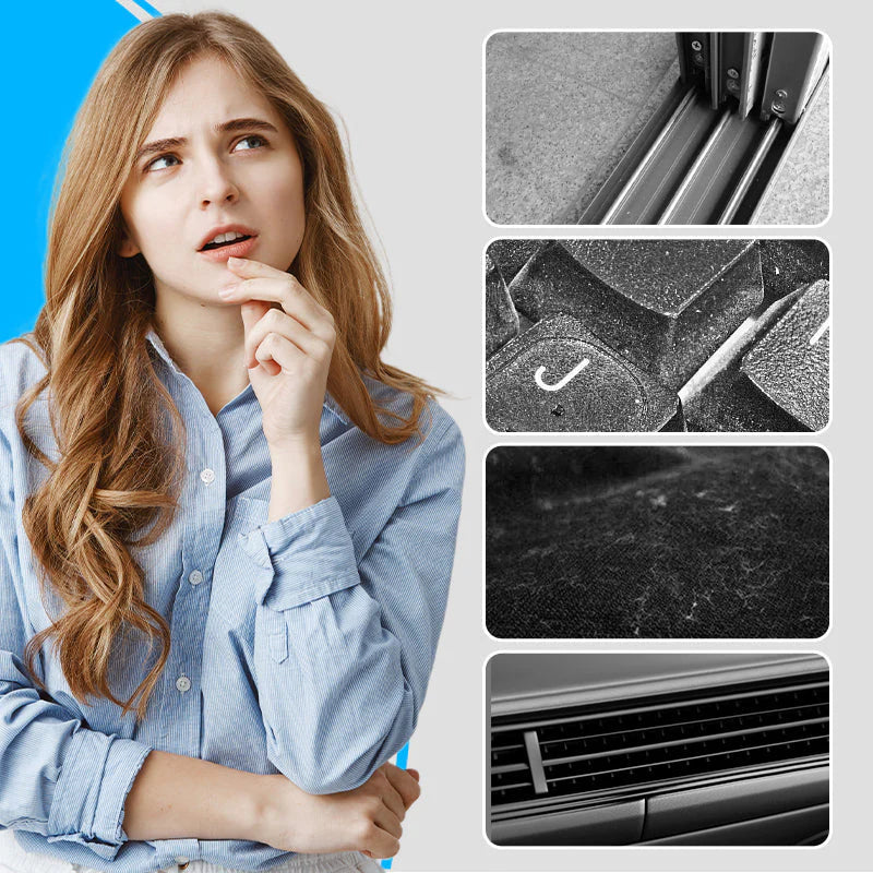 【🧼 Ľahko absorbuje prach a nečistoty, opakovane použiteľné】Univerzálny lepiaci čistiaci gél (umývateľný a opakovane použiteľný)