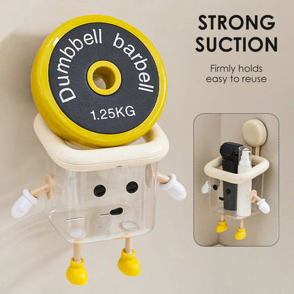 Úložný box s prísavkou do kúpeľne