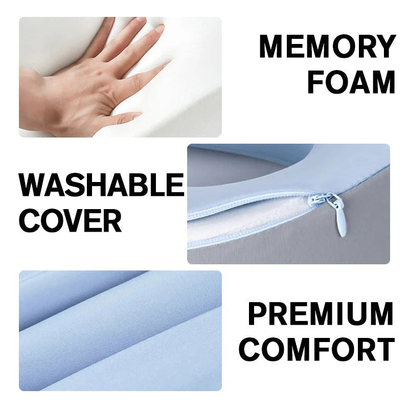 【🎁Bezplatný úložný box】Vankúš na krk z pamäťovej peny v tvare U