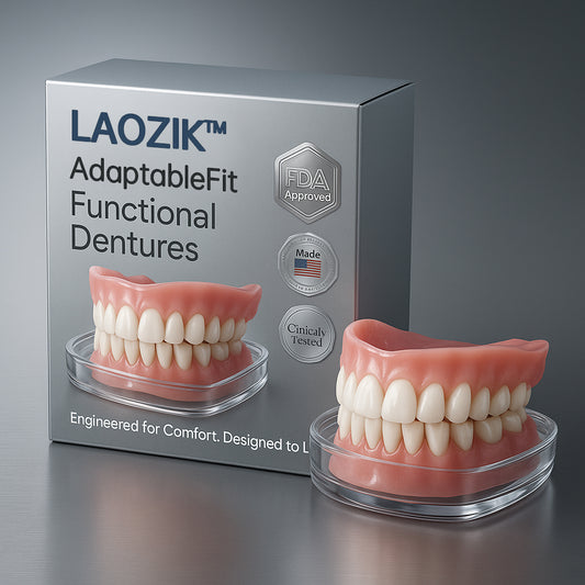 🔥【Gél na zuby zadarmo】Funkčné zubné protézy AdaptableFit
