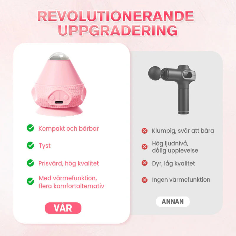 【💆 Mierna relaxácia a hlboká svalová relaxácia】Elektrická adsorpčná fasciová guľa