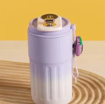 【🌡️ ☕ Vychutnajte si kávu s ľahkosťou pri ideálnej teplote!】Hrnček na kávu s ukazovateľom teploty