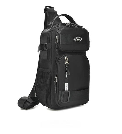 【💪🏻Najlepší pomocník, keď idete von】Nastaviteľná náprsná taška z oxfordskej látky