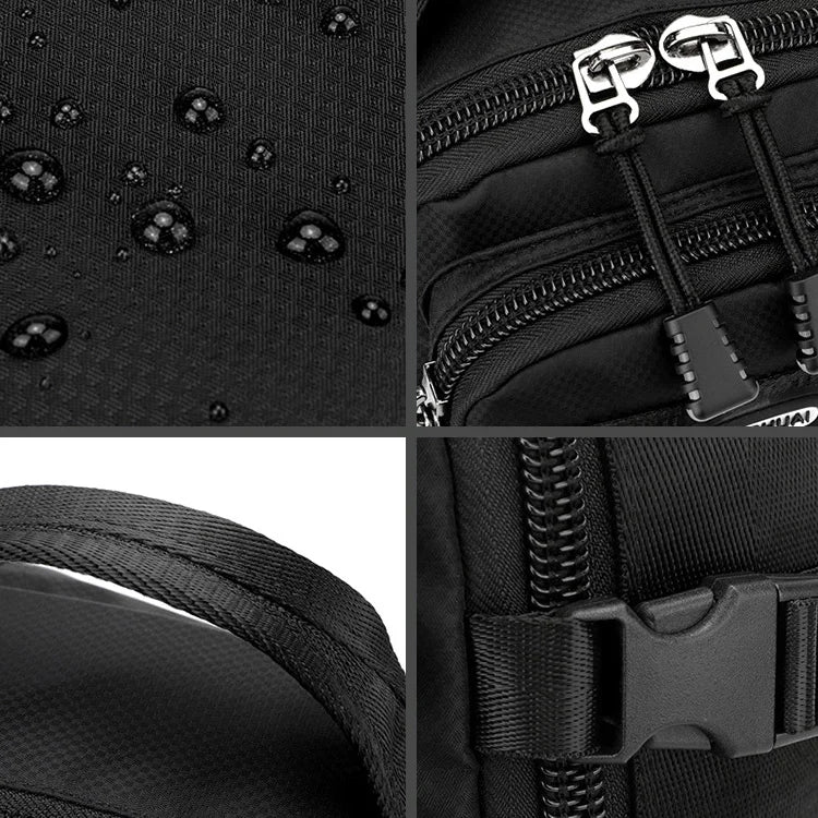 【💪🏻Najlepší pomocník, keď idete von】Nastaviteľná náprsná taška z oxfordskej látky