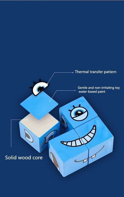 Horúca 50% zľava na 5D puzzle s meniacimi sa tvárami pre celú rodinu