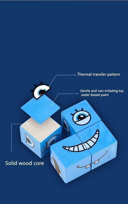 Horúca 50% zľava na 5D puzzle s meniacimi sa tvárami pre celú rodinu