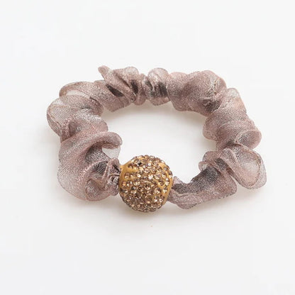 【🔥🔥Kúpte 1 kus a získajte 4 zadarmo (5 kusy)】Elegantné sieťované vlasové pásky s kryštálmi