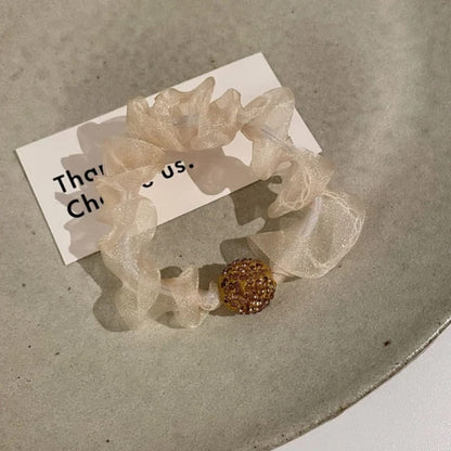 【🔥🔥Kúpte 1 kus a získajte 4 zadarmo (5 kusy)】Elegantné sieťované vlasové pásky s kryštálmi