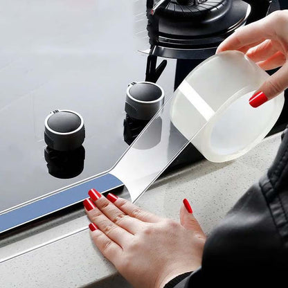 🔥Kúp 1 získaj 1 zadarmo🔥Odnímateľná, silná, priehľadná obojstranná páska