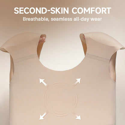 【🔥Kúp 1 získaj 1 zadarmo🔥】Bezšvové dámske spodné prádlo 1 v 1 s integrovanými ramennými vypchávkami