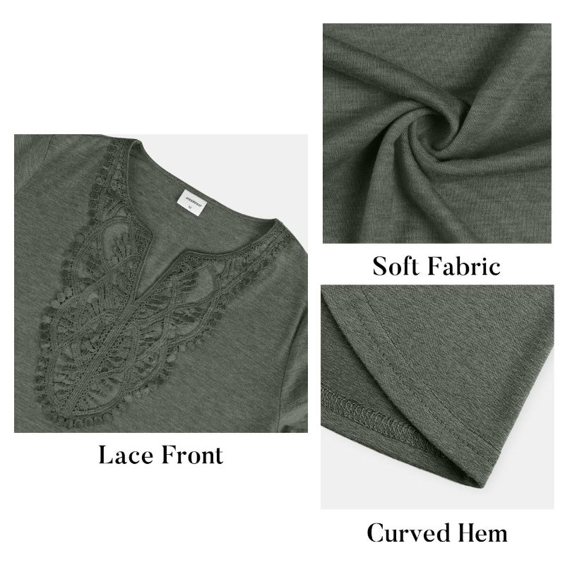 【💃🏻Elegantné a módne】Dámsky elegantný top s dlhým rukávom a výstrihom do V