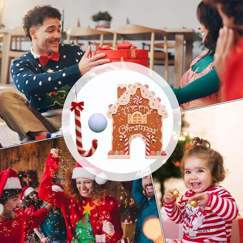【🎄 ktorá oživí kúzlo Vianoc!】Vianočná perníková golfová sada