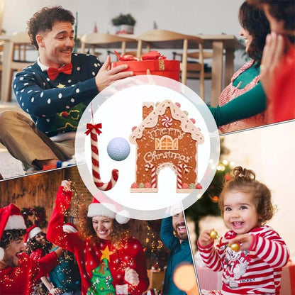 【🎄 ktorá oživí kúzlo Vianoc!】Vianočná perníková golfová sada