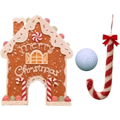 【🎄 ktorá oživí kúzlo Vianoc!】Vianočná perníková golfová sada